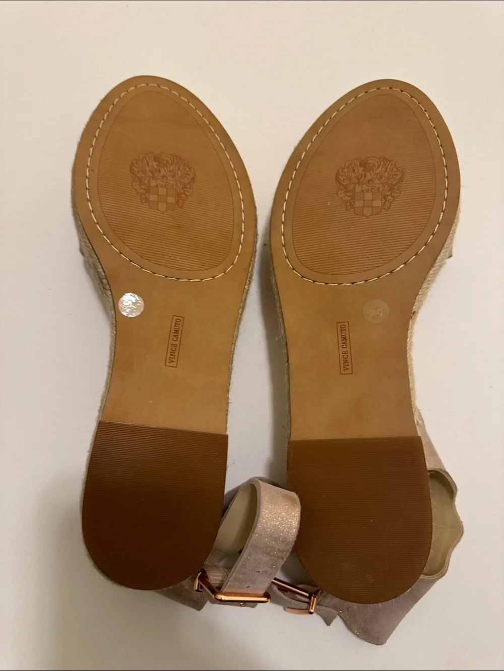 Vince Camuto Kamperla Rose Gold Sandals